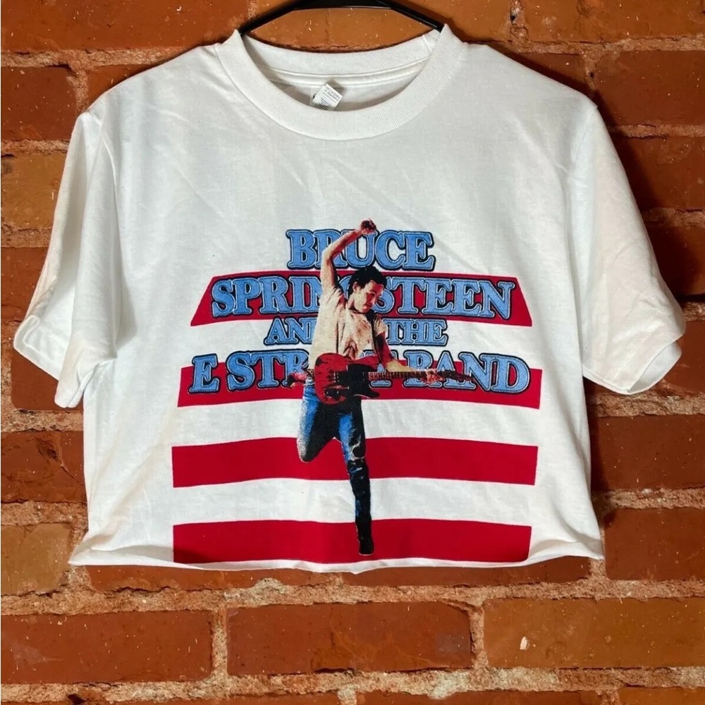 Bruce Springsteen Crop Top